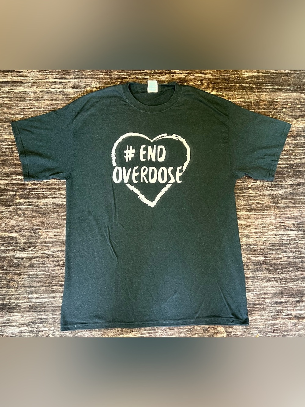#END OVERDOSE Graphic Black Tee